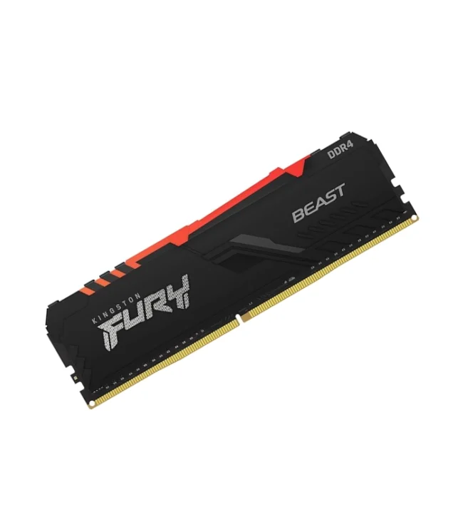 Kingston Fury Beast 8GB 3200MHz DDR4 CL16 Non-ECC RGB DIMM RAM (KF432C16BBA/8)