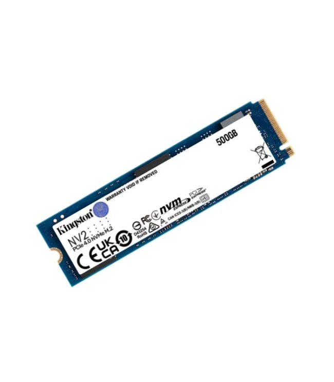 Kingston 500GB NV2 PCIe 4.0 NVMe M.2 2280 SSD (SNV2S/500G)