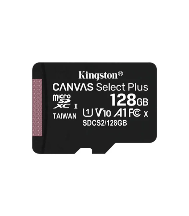 Kingston Canvas Select Plus 128GB Class 10 MicroSD Card (SDCS2/128GB)