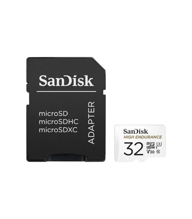 Sandisk 32GB High Endurance MicroSD Card with Adapter (SDSQQNR-032G-GN6IA)