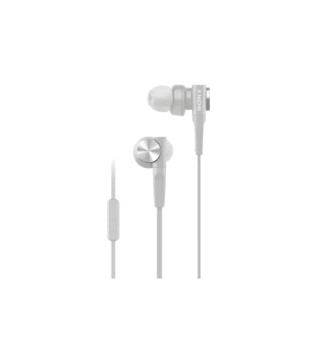 Sony MDR-XB55AP Extra Bass Headphone (White)