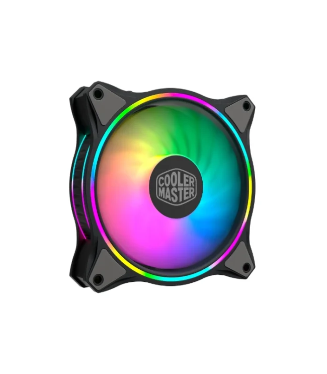 COOLER MASTER MASTERFAN MF120R HALO FAN (BLACK)(MFL-B2DN-18NPA-R1)