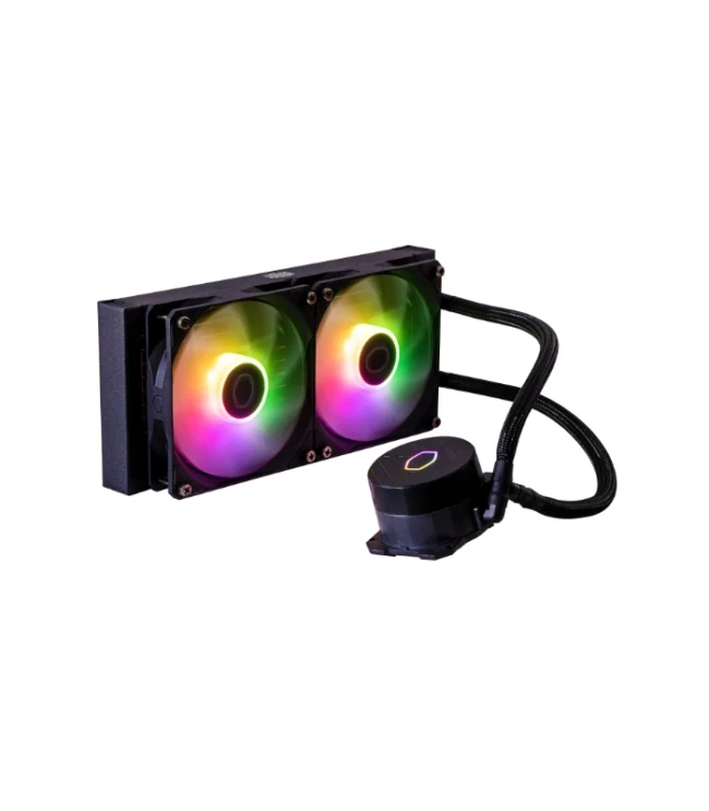 COOLER MASTER MASTERLIQUID 240L CORE ARGB LIQUID COOLER (BLACK)(MLW-D24M-A18PZ-R1)