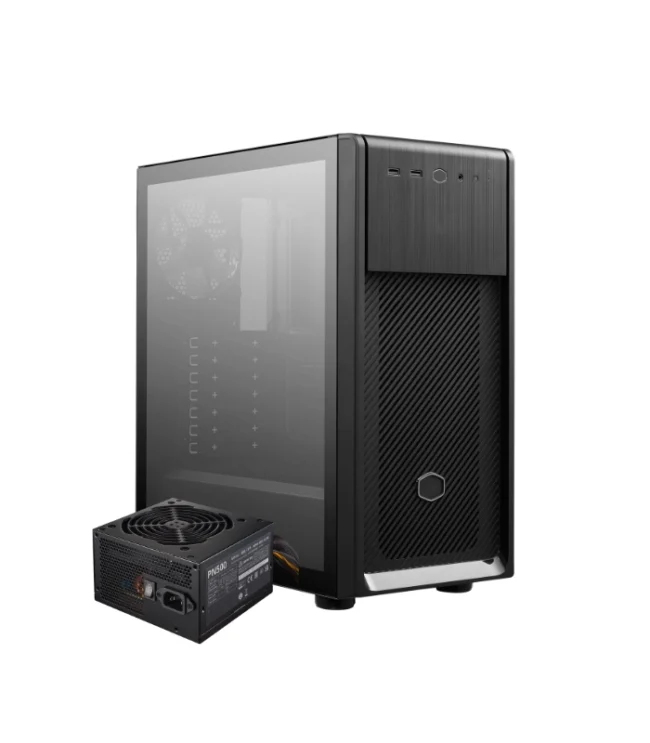 COOLER MASTER ELITE 500 ATX STEEL CASE + ELITE NEX PN500 PSU (E500-KN5N50-S0)