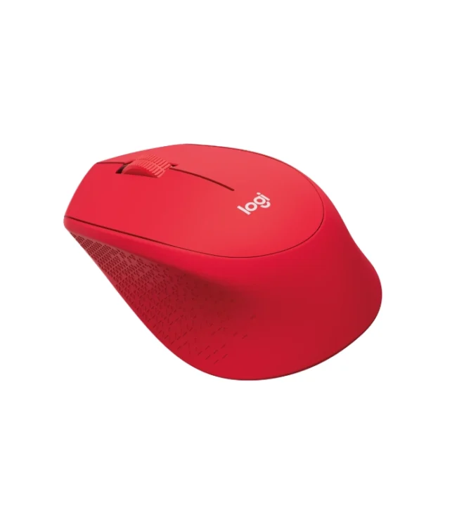 LOGITECH M331 WIRELESS MOUSE (RED)