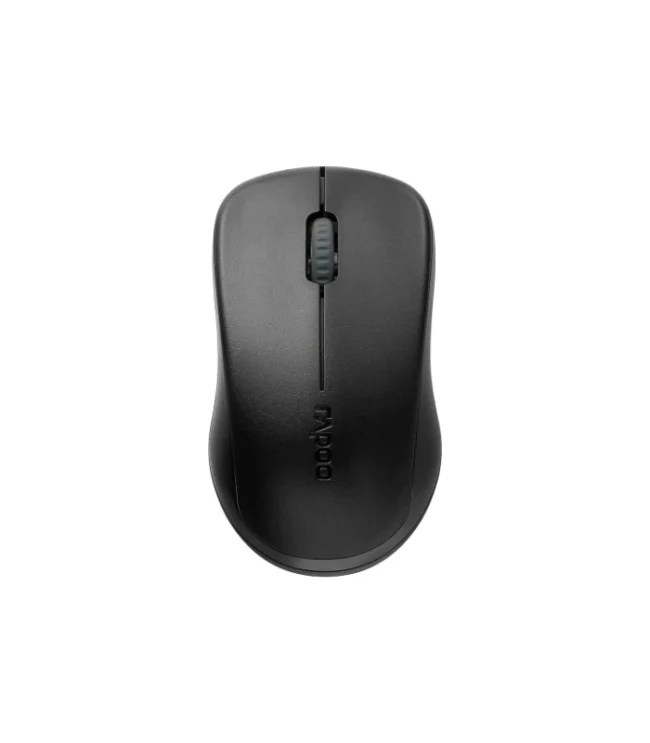 RAPOO 1620 2.4G COMPACT 3 KEY WIRELESS OPTICAL MOUSE (BLACK)