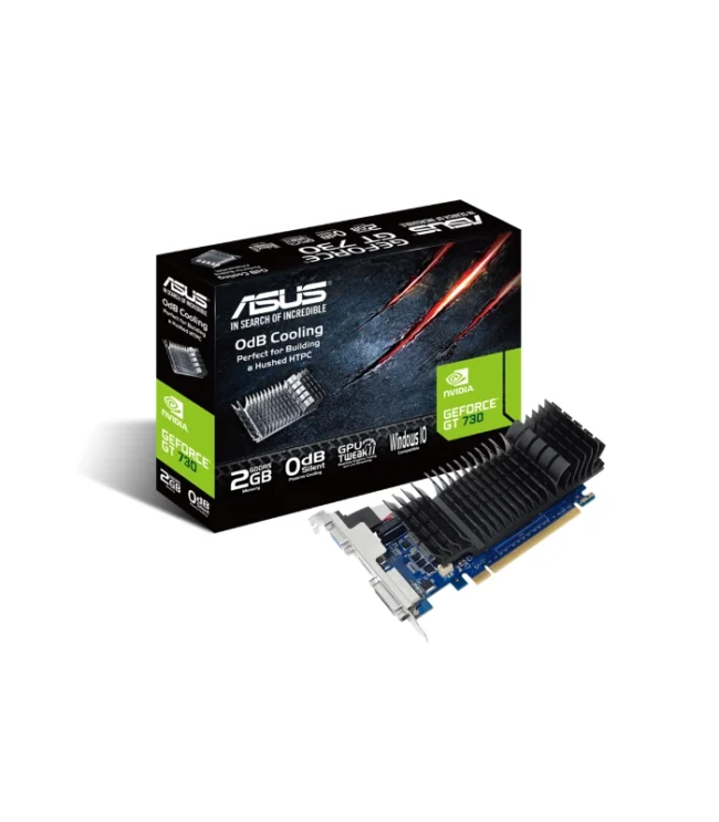 ASUS GEFORCE GT730 2GB GDDR5 LOW PROFILE DISPLAY CARD (GT730-SL-2GD5-BRK)