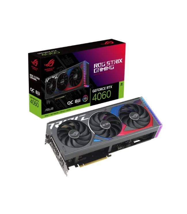 ASUS ROG STRIX GAMING RTX4060-O8GB-GAMING OC EDITION 8GB GDDR6 DISPLAY CARD